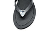 Triangle Studs - Crystal Flat Flip Flops Sandal