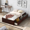 Twin Size Platform Storage Bed With 3 Drawers