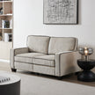 Corduroy Living Room Sofa Loveseat with Storage