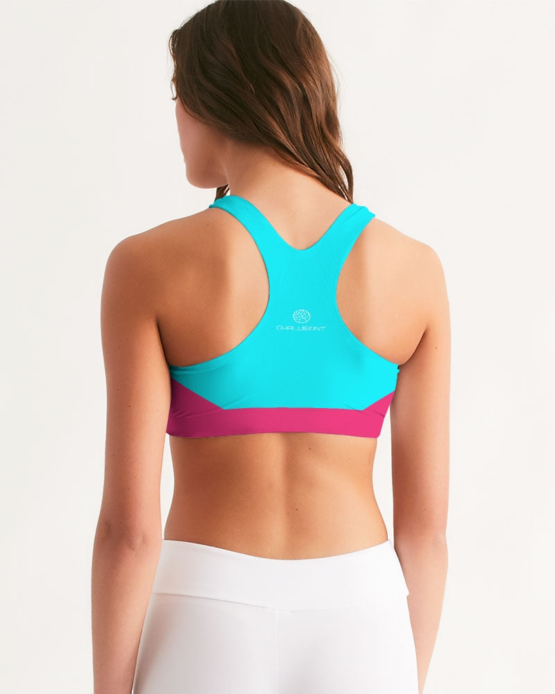 Perennial Fuchsia Women's Seamless Sports Bra