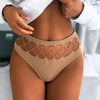 Elegant Hollow Out Seamless Sexy Panties - European Mid-Waist G-String