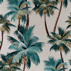 Cushion Cover-Coastal Fringe-Palm Trees Natural-60cm X 60cm