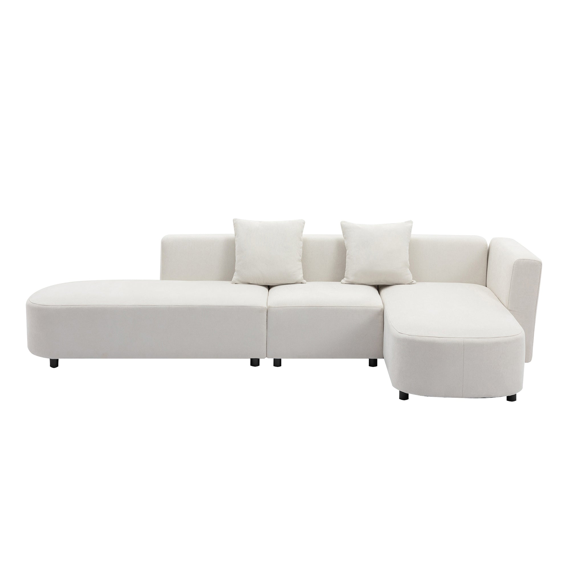 Luxury Modern Upholstered Sofa for Stylish Living Room