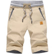 Linen Men's Summer Casual Shorts - Cotton Bermuda Joggers