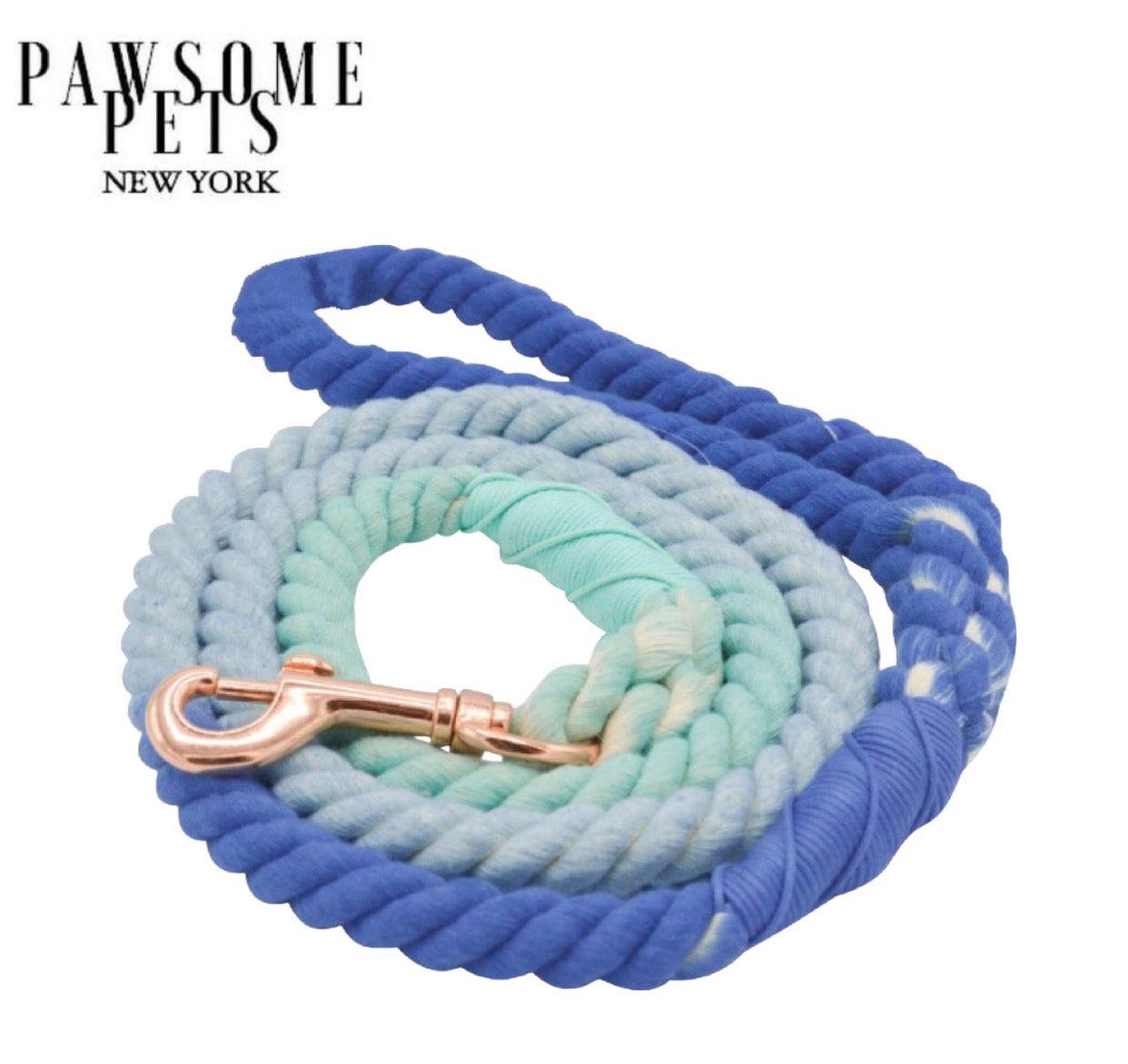 Laisse en corde - Oceanside Rainbow