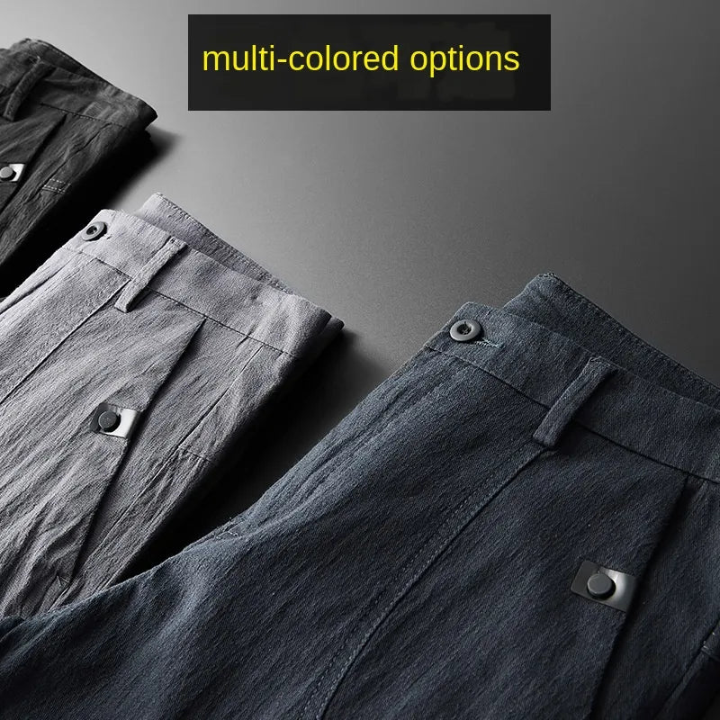 Men's Slim Casual Stretch Trousers - Fashion Business Pants