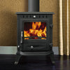 Compact Cast Iron Wood Burning Fireplace - Perfect for RV, Outdoor & Camping