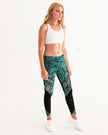 Sea Petal Swirls Women's Yoga Pants