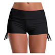 Short de bain taille haute, bas de bikini slim