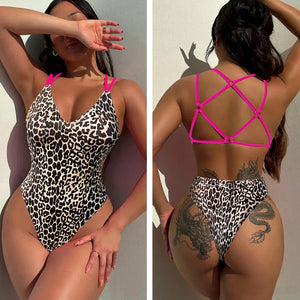 Sensual Backless One-Piece Swimsuit – Perfect for the Beach