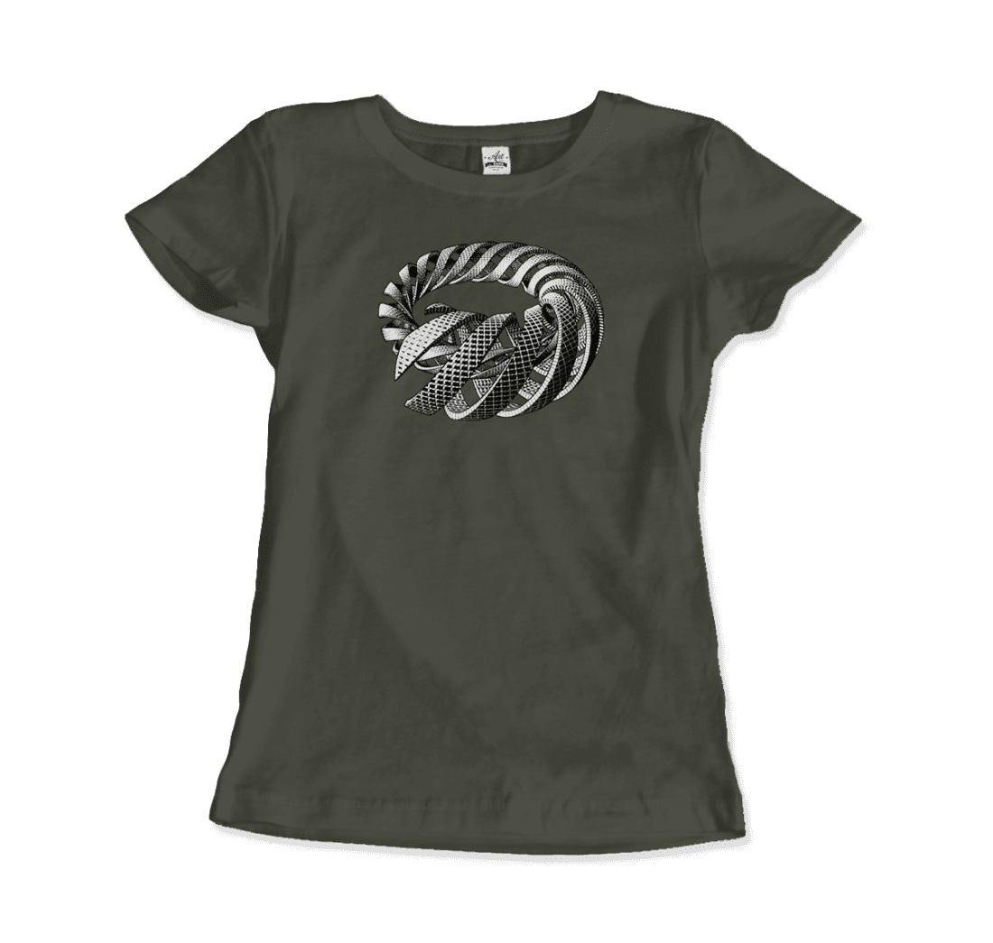 MC Escher Spirals Art T-Shirt