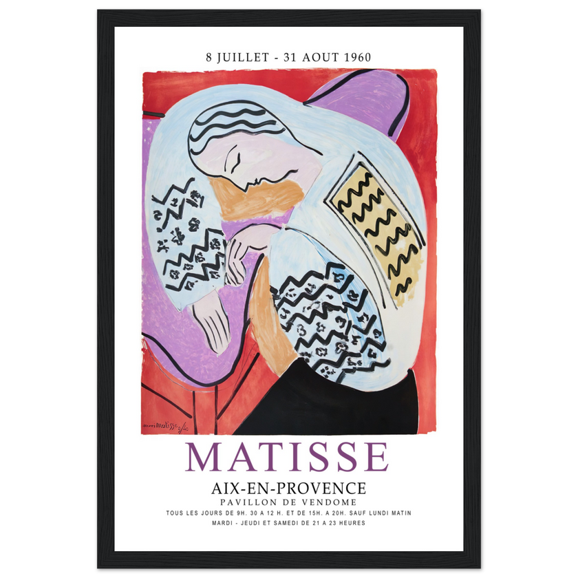 Henri Matisse the Dream - Aix-En-Provence Exhibition Poster