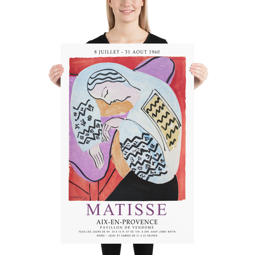 Henri Matisse the Dream - Aix-En-Provence Exhibition Poster