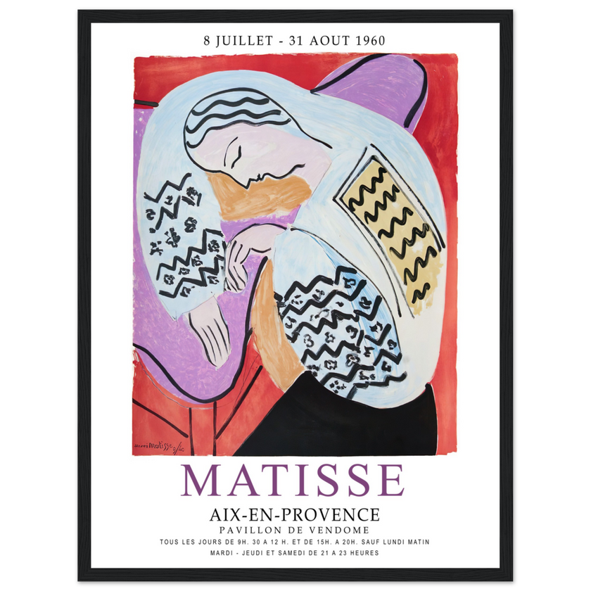 Henri Matisse the Dream - Aix-En-Provence Exhibition Poster