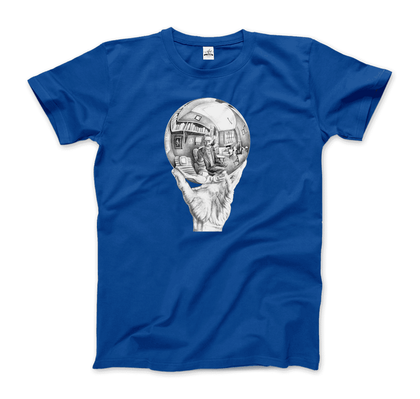 M.C. Escher Hand With Reflective Globe T-Shirt