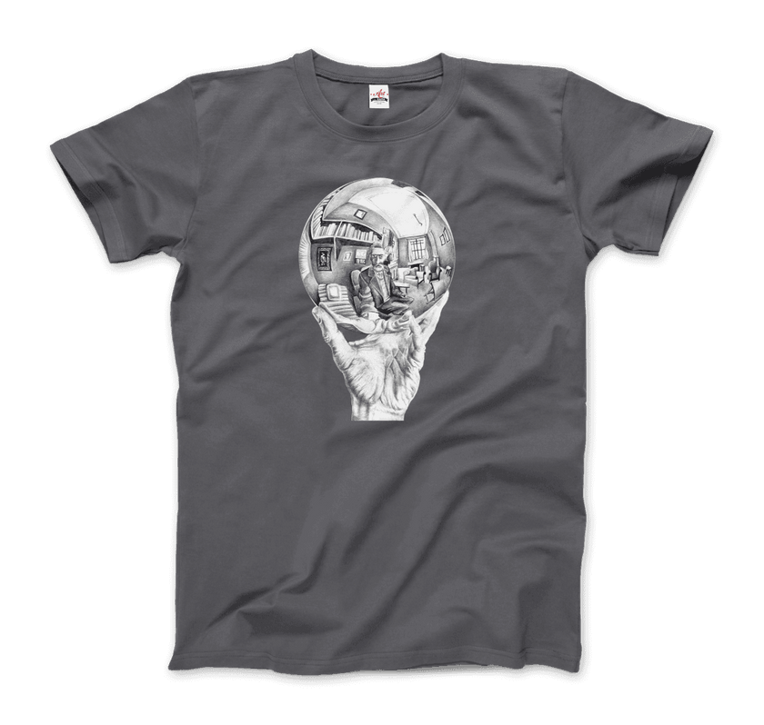 M.C. Escher Hand With Reflective Globe T-Shirt