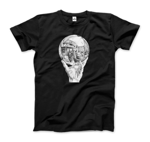 M.C. Escher Hand With Reflective Globe T-Shirt