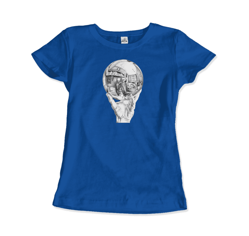 M.C. Escher Hand With Reflective Globe T-Shirt
