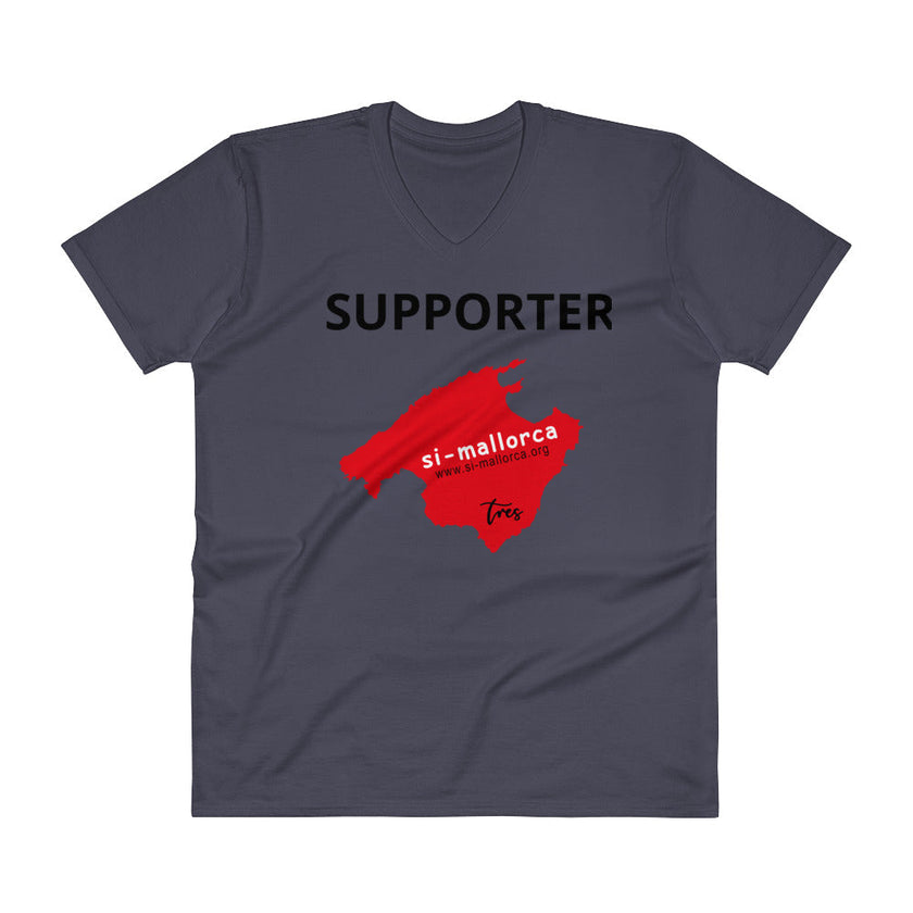 Supporter SI-Mallorca -  Mens V-Neck T-Shirt