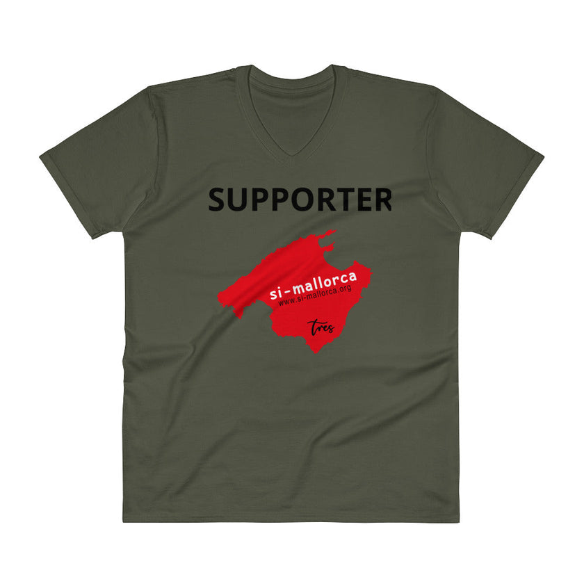 Supporter SI-Mallorca -  Mens V-Neck T-Shirt