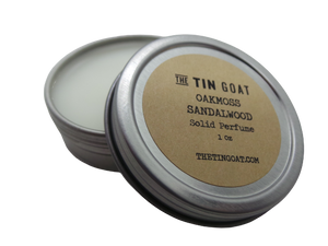 Oak-Moss and Sandalwood Solid Perfume