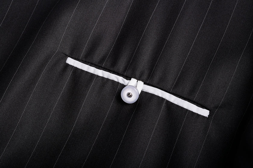 Chill Like a Gent Pinstripe Top