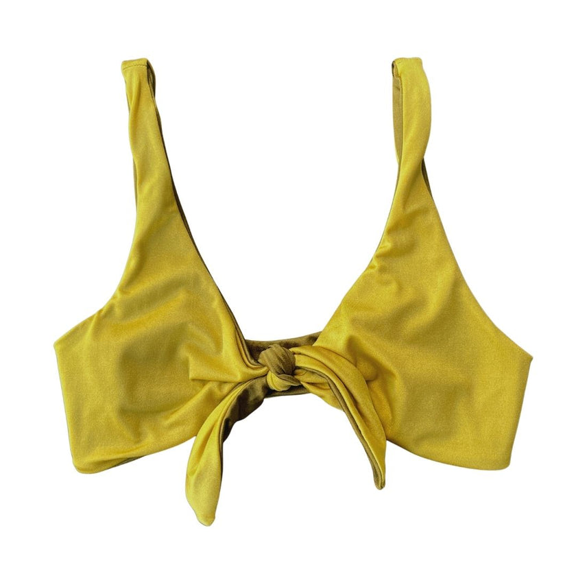 Mia Top - Centered Chartreuse