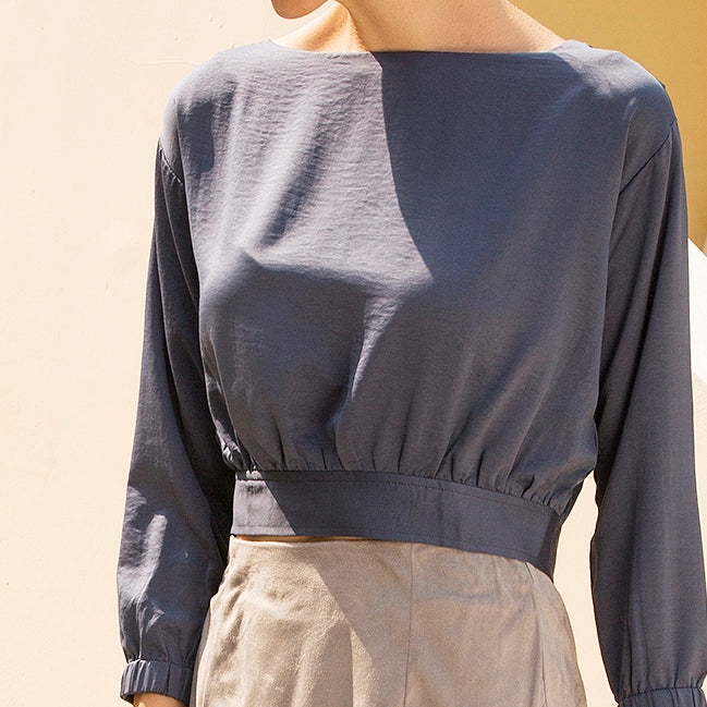 Tea Time at the Ritz Cropped Top