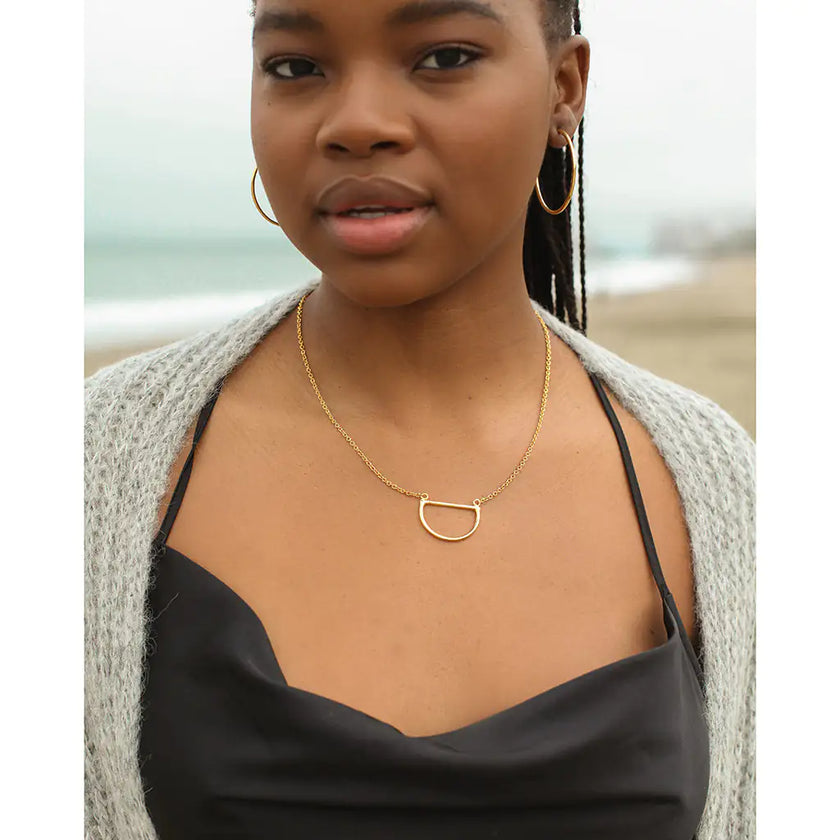 Half Moon Necklace