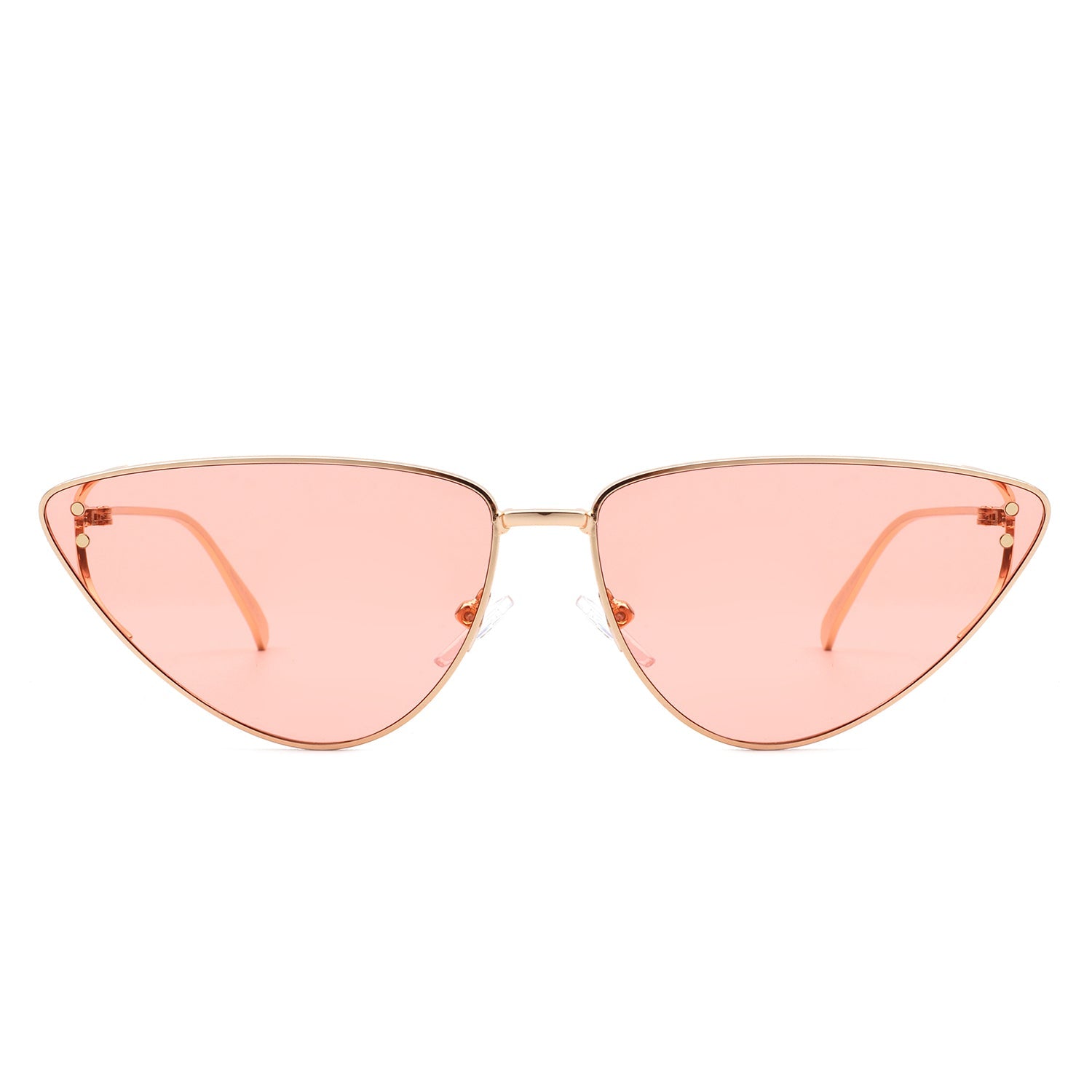 Windflow - Retro Tinted Flat Lens Fashion Cat Eye Sunglasses