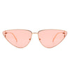 Windflow - Retro Tinted Flat Lens Fashion Cat Eye Sunglasses