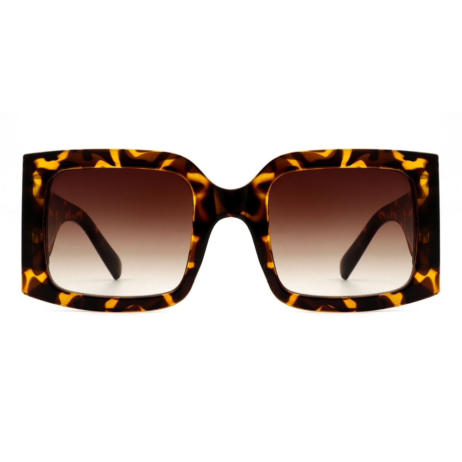 Vesela - Retro Square Oversize Fashion Sunglasses