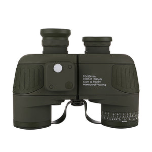 High Performance Marine Binoculars With Built in Compass and Range Reticle