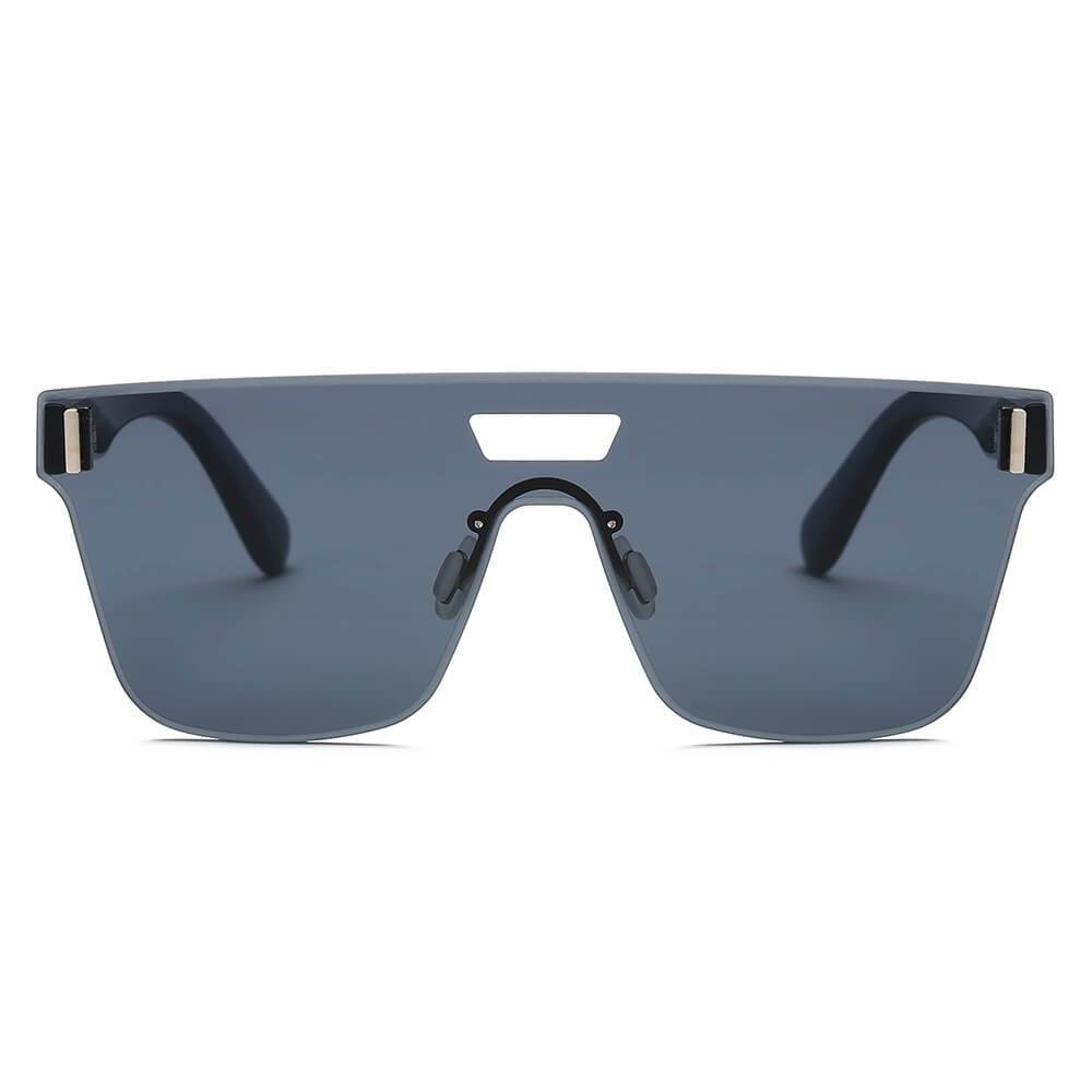 DEVON | Unisex Retro Square Mirrored Sunglasses