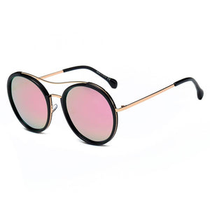 EMPORIA | Retro Polarized Lens Circle Round Sunglasses