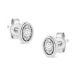 .925 Sterling Silver 1/10 Cttw Miracle-Set Diamond