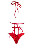 Athena Triangle Top & Tango Bottom - Red