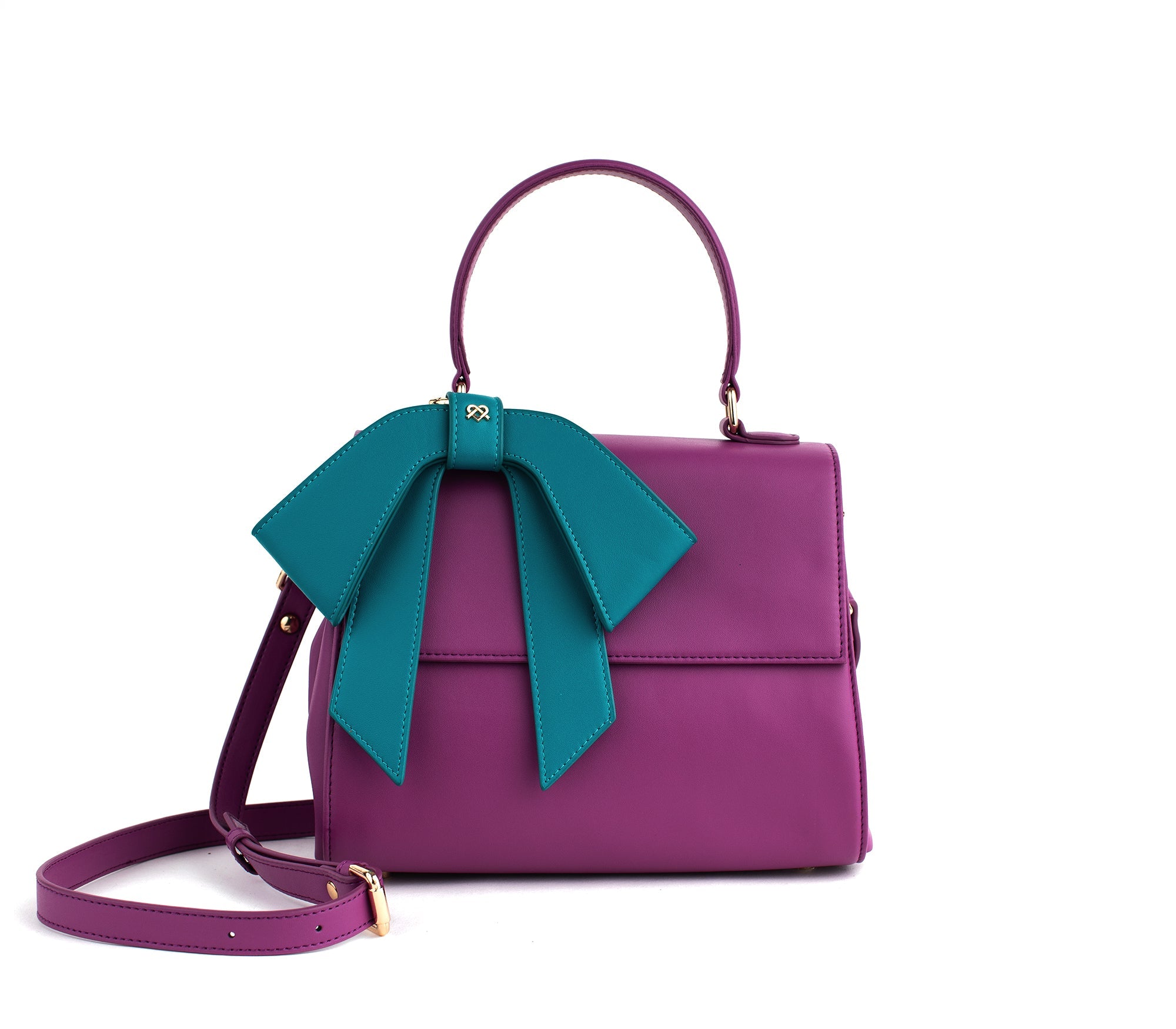 Cottontail - Purple Vegan Leather Bag