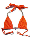 Belle Triangle Top - Orange