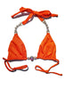 Belle Triangle Top - Orange