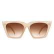 Flarebit - Women Cat Eye Retro Oversize Fashion Square Sunglasses