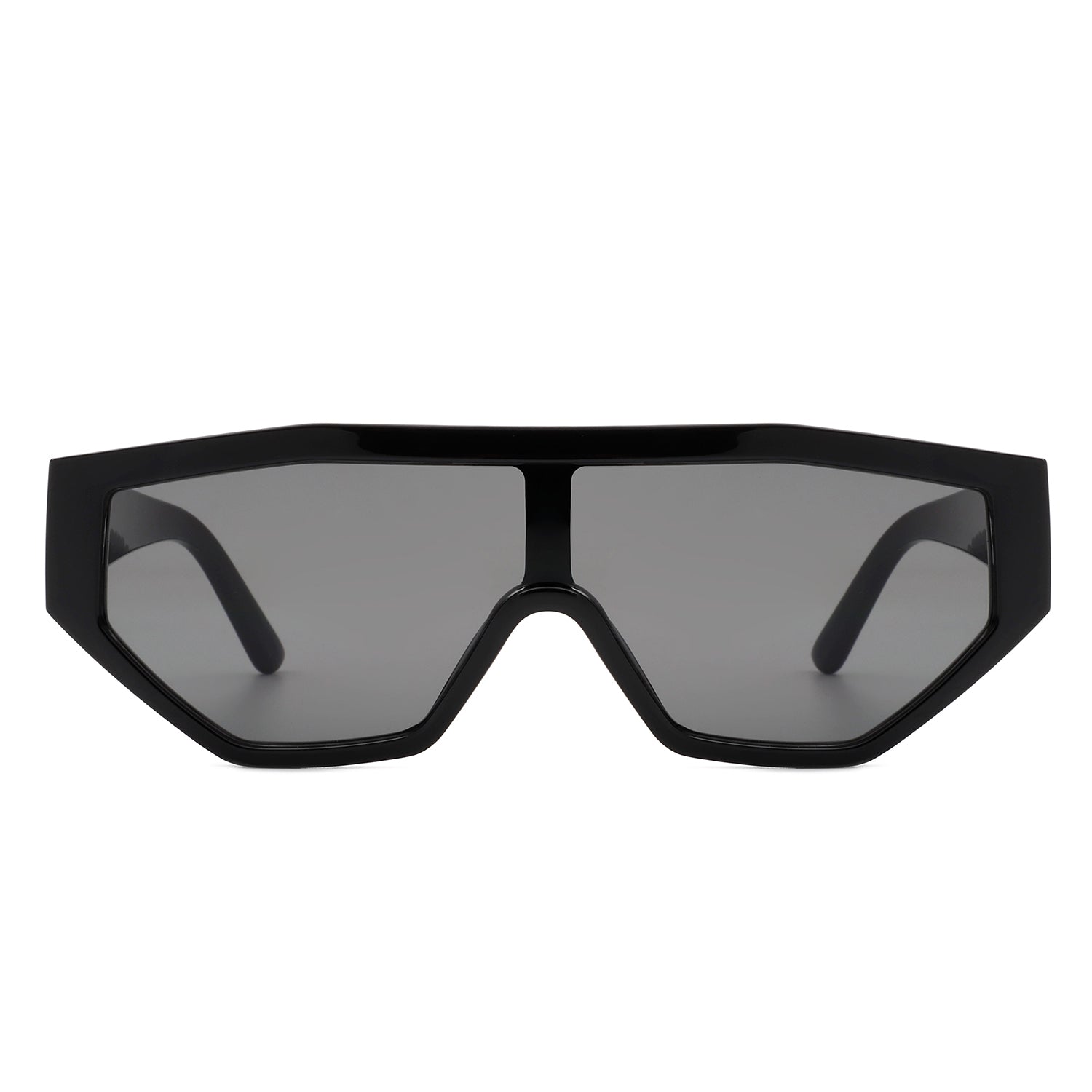 Firelily - Geometric Square Futuristic Fashion Sunglasses