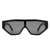 Firelily - Geometric Square Futuristic Fashion Sunglasses