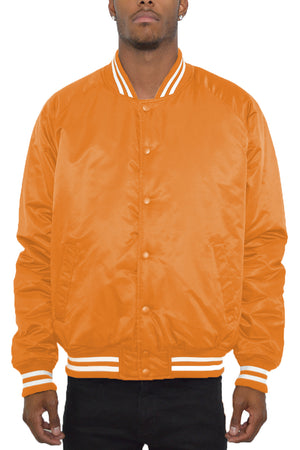 Classic Varsity Windbreaker Bomber Jacket