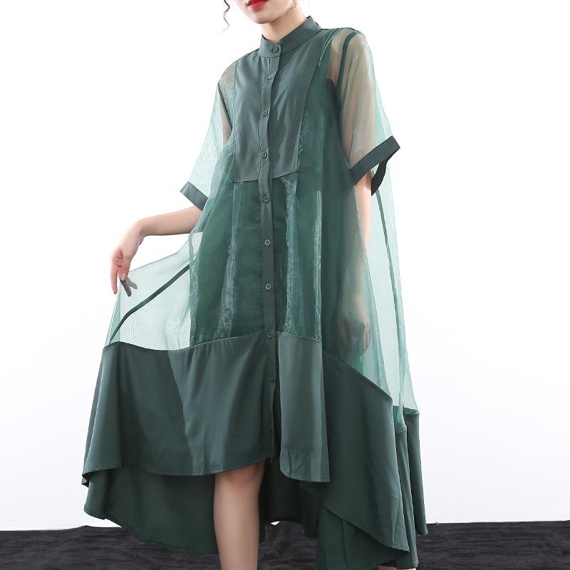 Koharu Irregular Shirt Dress