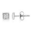 .925 Sterling Silver 1/10 Cttw Miracle-Set Diamond