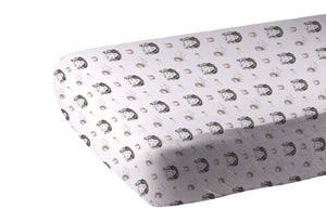 Drap de lit de bébé en mousseline de bambou Hear Me Roar Lion