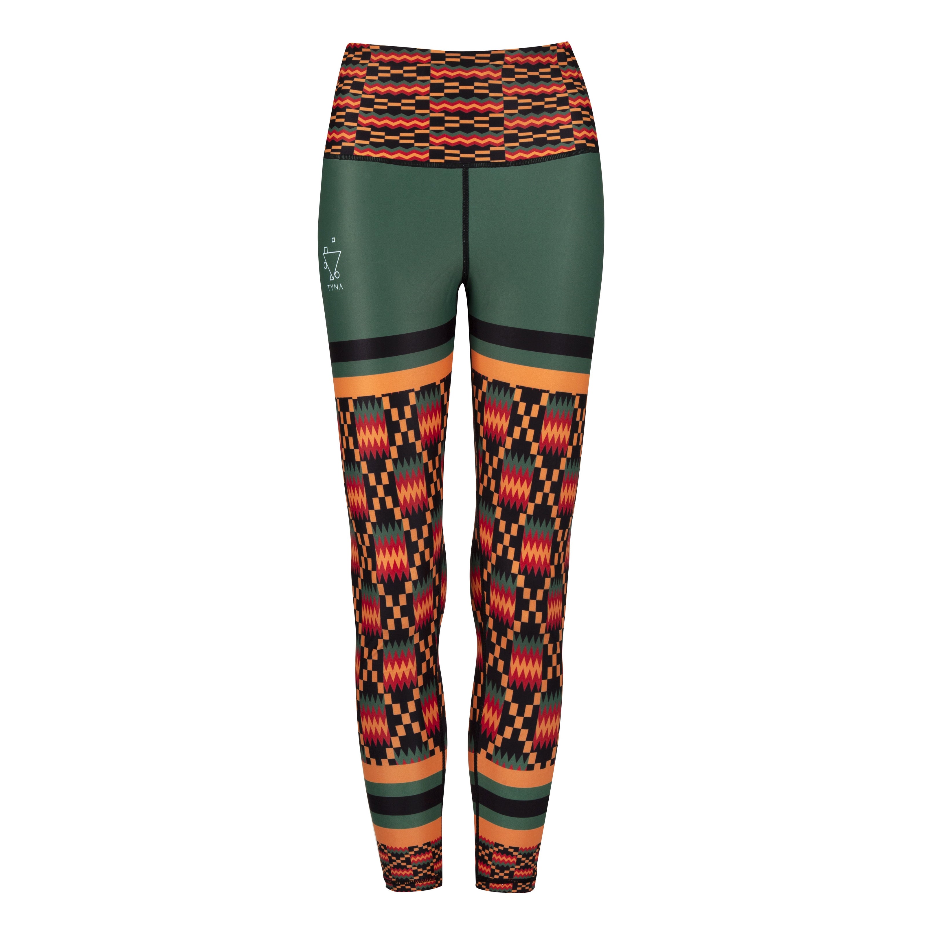 Kayentee on Green Funky Leggings