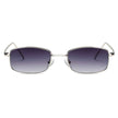 GARNER | Retro Vintage Slim Rectangle Sunglasses