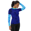 Rashguard Destination Ocean Sea Skinz Performance pour femmes UPF 40+